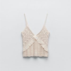 Zara Crochet Camisole